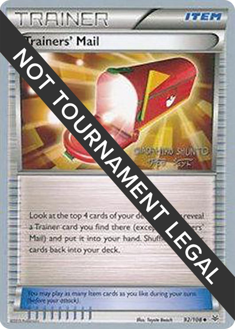Image for Trainers' Mail - 2016 (Shunto Sadahiro) (92/108) [World Championship Decks] - Pokemon