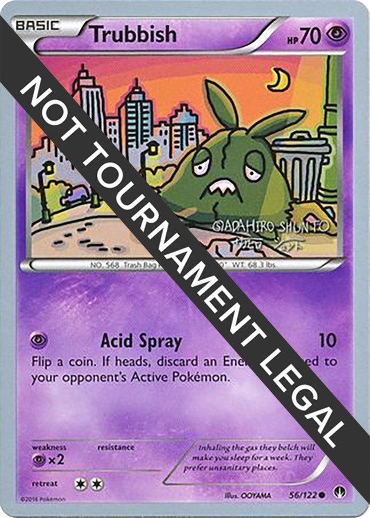 Image for Trubbish - 2016 (Shunto Sadahiro) (56/122) [World Championship Decks] - Pokemon