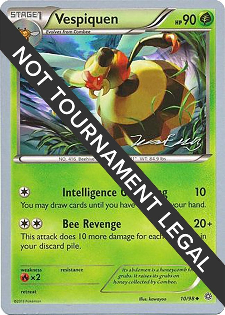 Image for Vespiquen - 2016 (Jesper Eriksen) (10/98) [World Championship Decks] - Pokemon