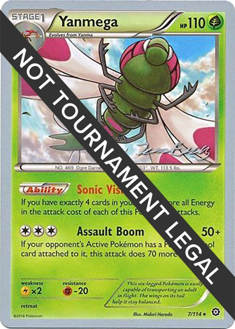 Image for Yanmega - 2016 (Jesper Eriksen) (7/114) [World Championship Decks] - Pokemon