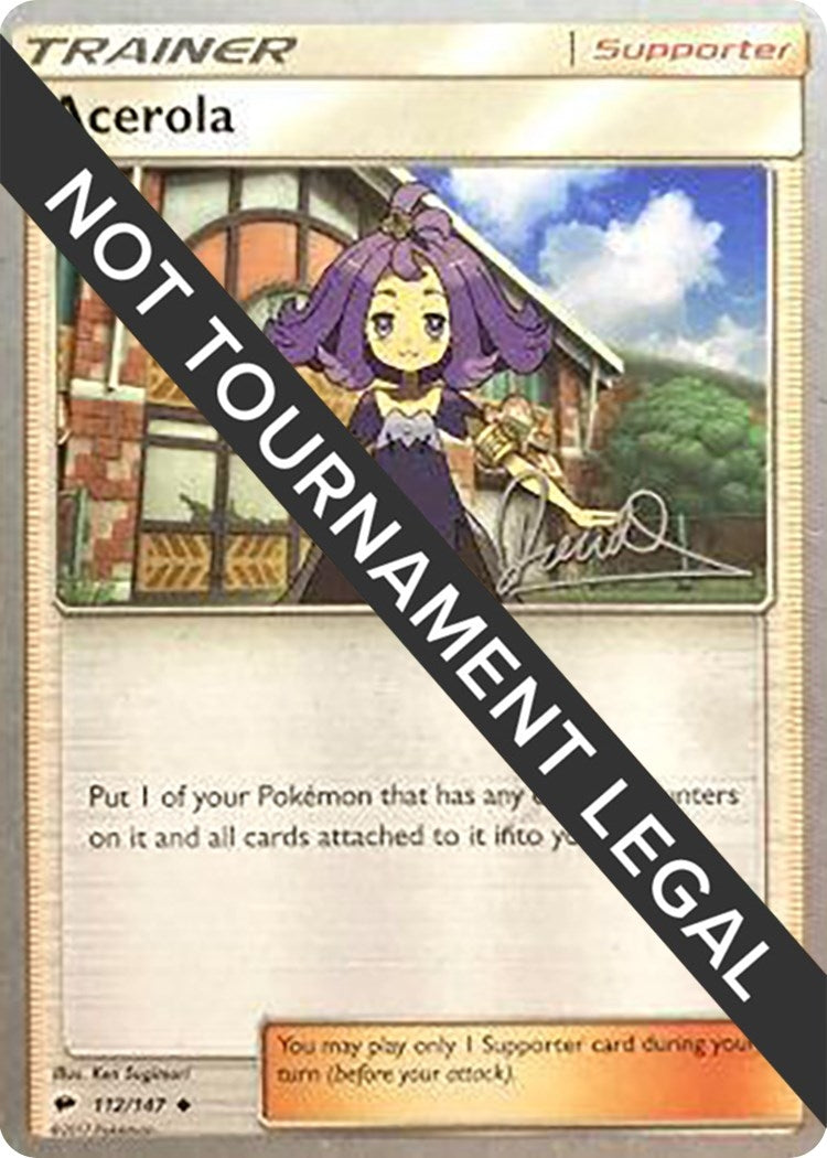 Image for Acerola - 2017 (Diego Cassiraga) (112/147) [World Championship Decks] - Pokemon