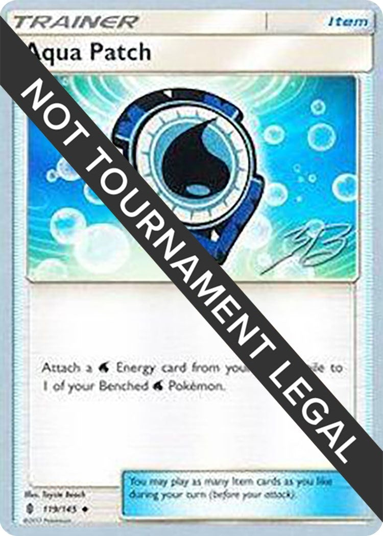 Image for Aqua Patch - 2017 (Zachary Bokhari) (119/145) [World Championship Decks] - Pokemon