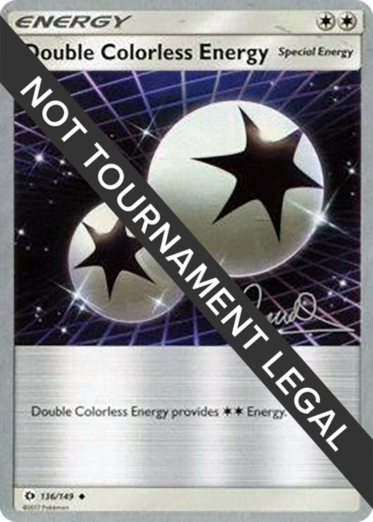 Image for Double Colorless Energy - 2017 (Diego Cassiraga) (136/149) [World Championship Decks] - Pokemon