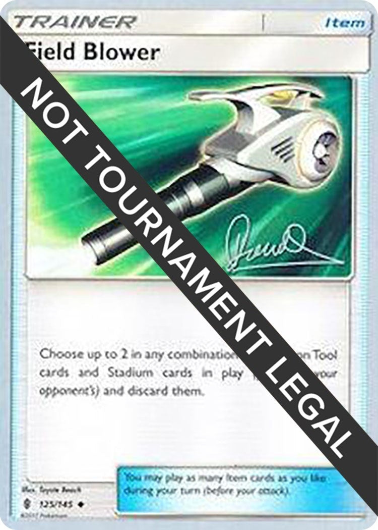 Image for Field Blower - 2017 (Diego Cassiraga) (125/145) [World Championship Decks] - Pokemon
