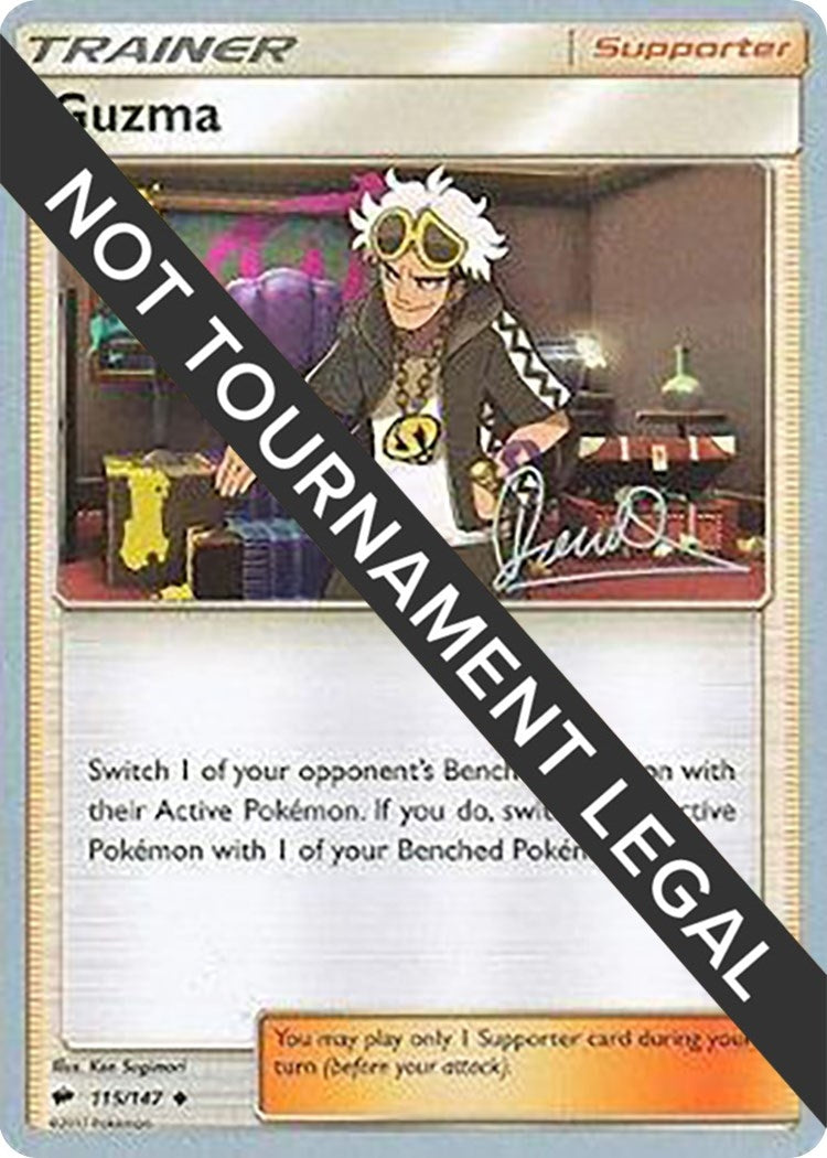 Image for Guzma - 2017 (Diego Cassiraga) (115/147) [World Championship Decks] - Pokemon
