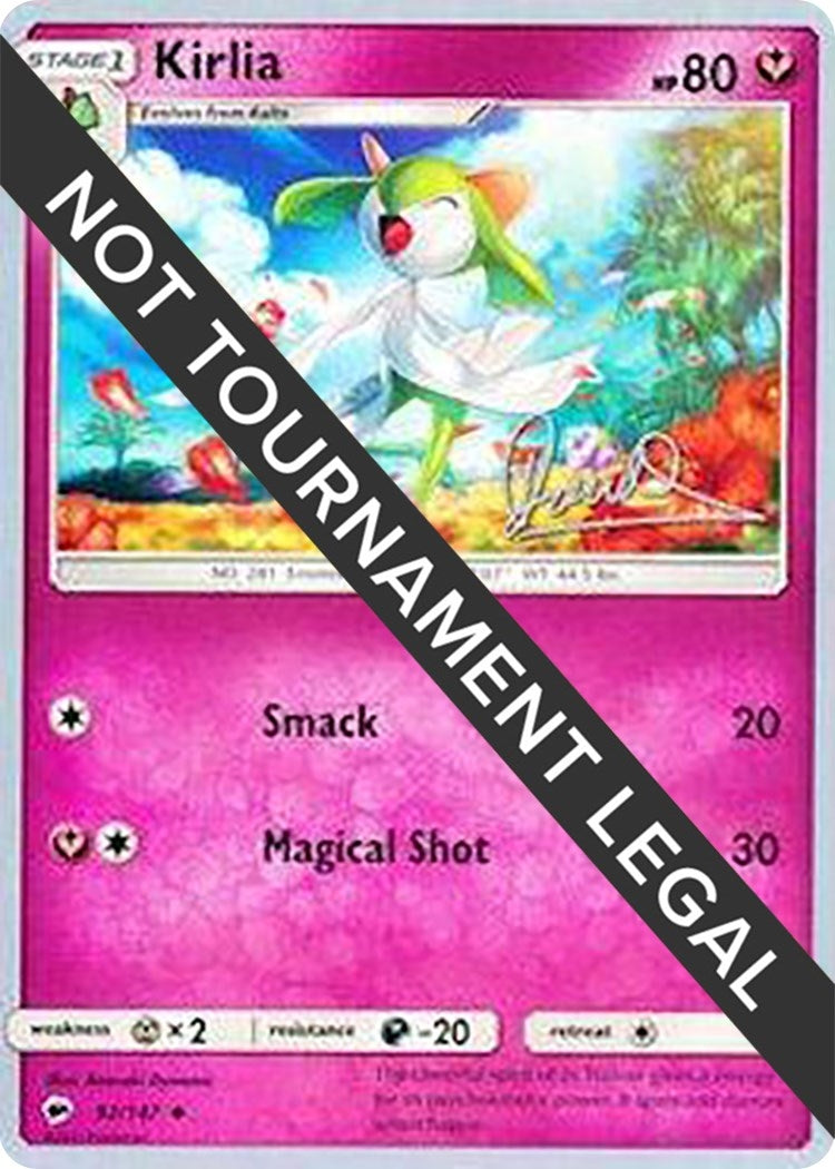 Image for Kirlia - 2017 (Diego Cassiraga) (92/147) [World Championship Decks] - Pokemon