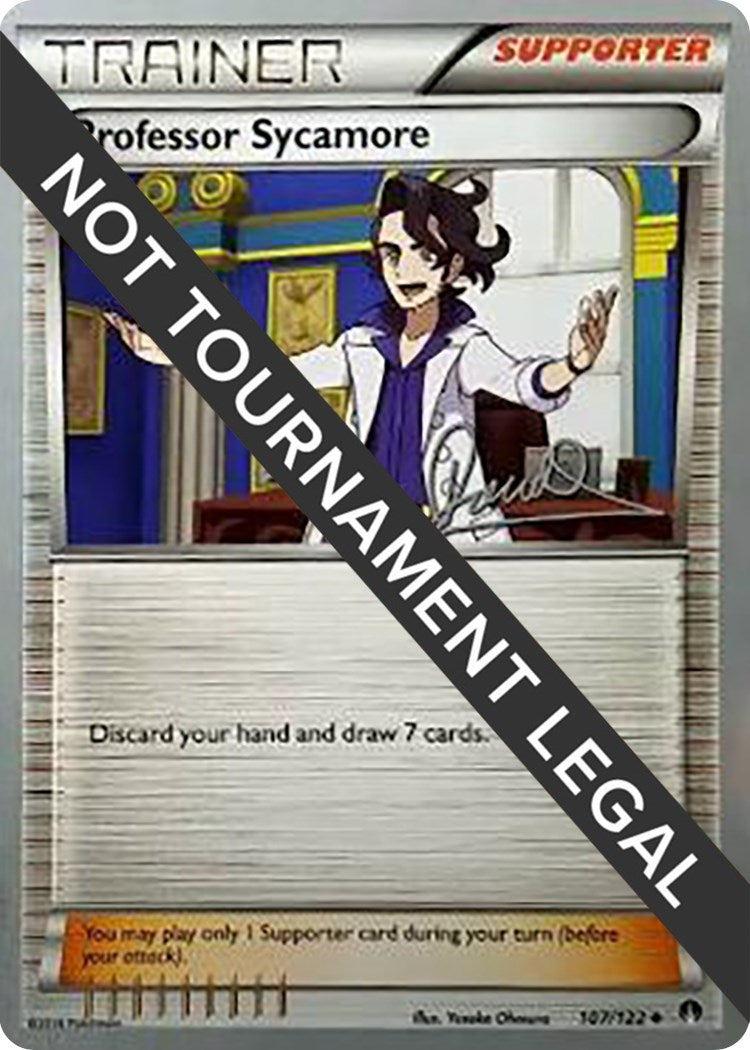 Image for Professor Sycamore - 2017 (Diego Cassiraga) (107/122) [World Championship Decks] - Pokemon
