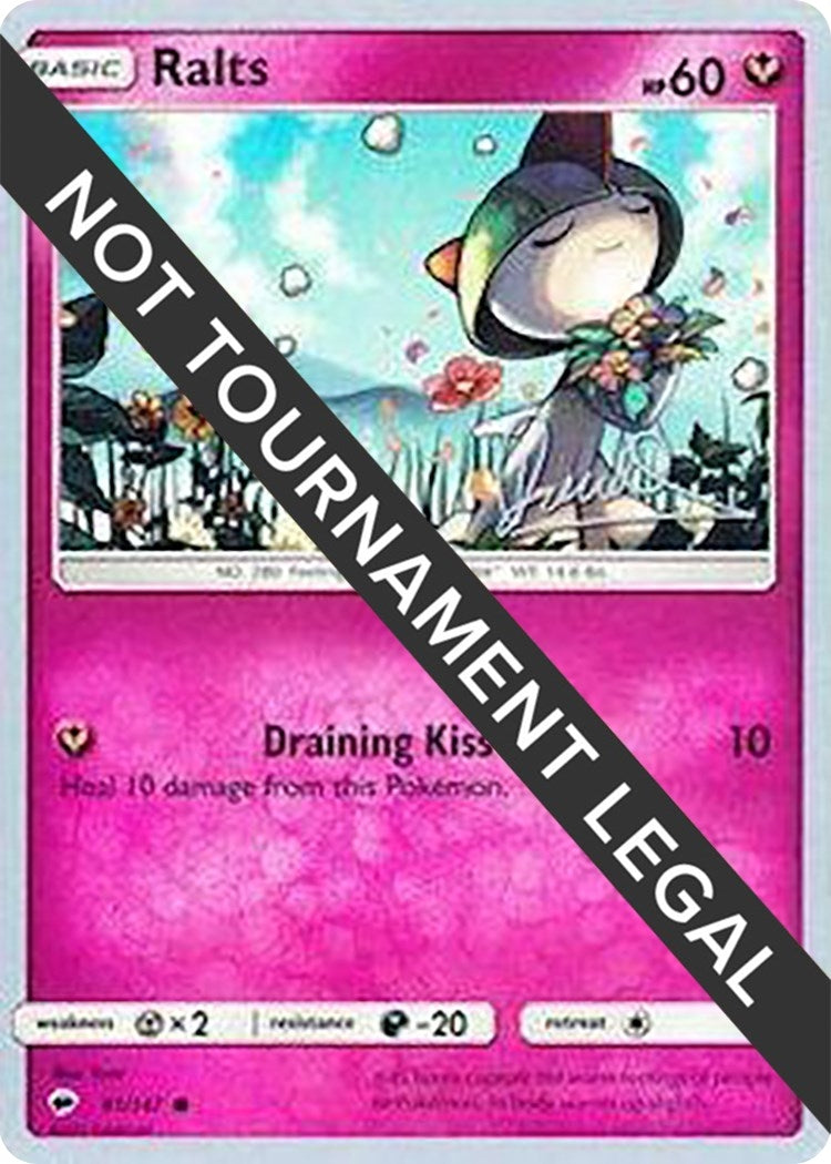 Image for Ralts - 2017 (Diego Cassiraga) (91/147) [World Championship Decks] - Pokemon