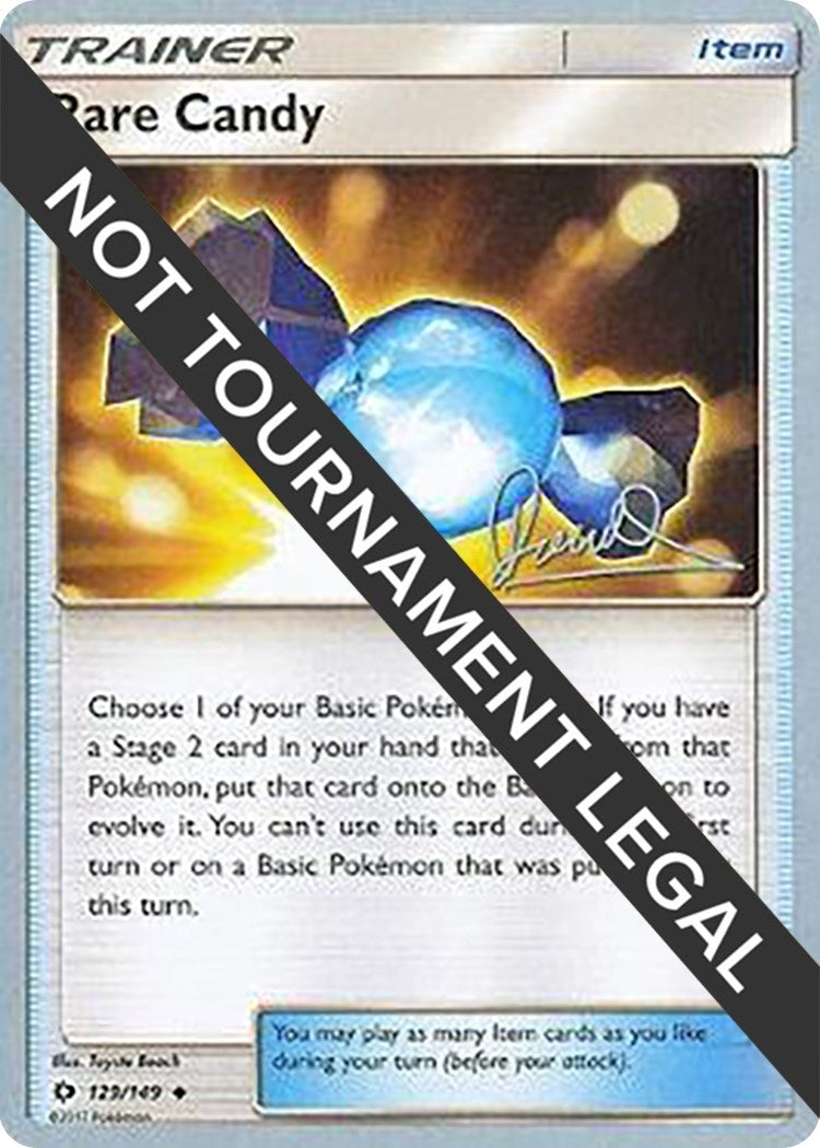 Image for Rare Candy - 2017 (Diego Cassiraga) (129/149) [World Championship Decks] - Pokemon