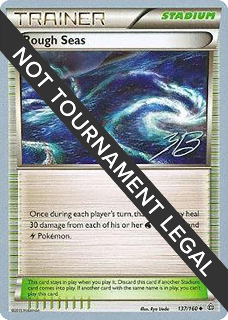 Image for Rough Seas - 2017 (Zachary Bokhari) (137/160) [World Championship Decks] - Pokemon