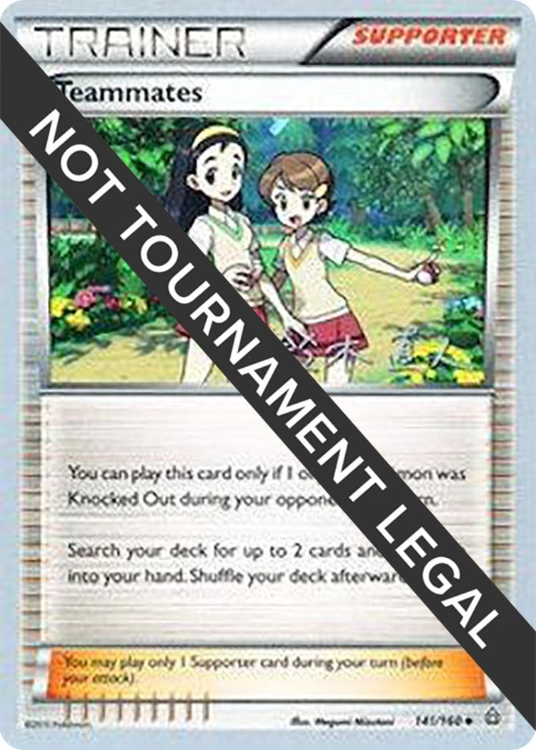 Image for Teammates - 2017 (Naoto Suzuki) (141/160) [World Championship Decks] - Pokemon