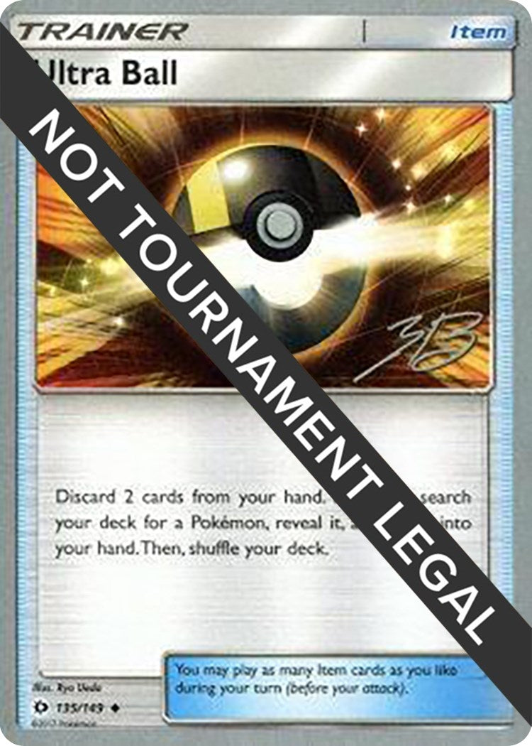 Image for Ultra Ball - 2017 (Zachary Bokhari) (135/124) [World Championship Decks] - Pokemon