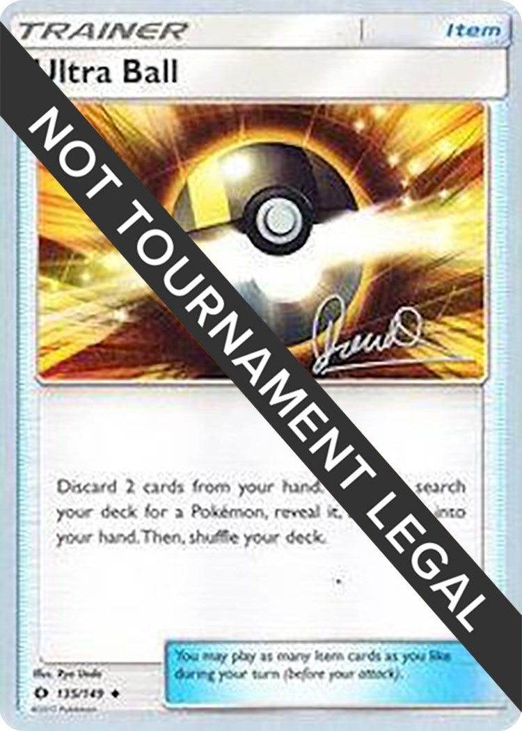 Image for Ultra Ball - 2017 (Diego Cassiraga) (135/124) [World Championship Decks] - Pokemon