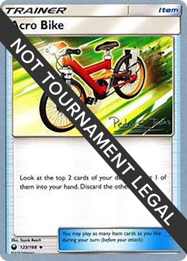 Image for Acro Bike - 2018 (Pedro Eugenio Torres) (123/168) [World Championship Decks] - Pokemon