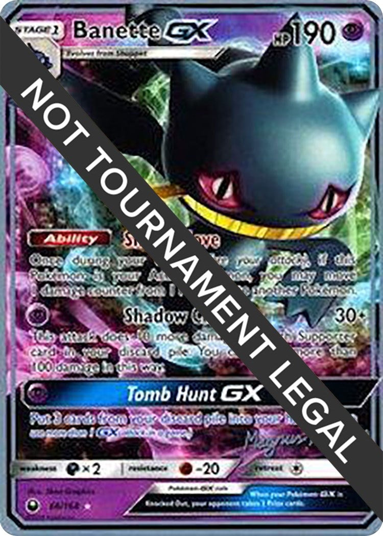 Image for Banette GX - 2018 (Magnus Pedersen) (66/168) [World Championship Decks] - Pokemon