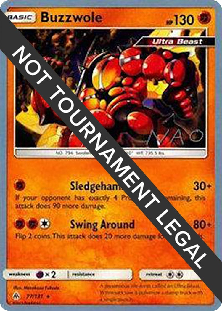 Image for Buzzwole - 2018 (Naohito Inoue) (77/131) [World Championship Decks] - Pokemon