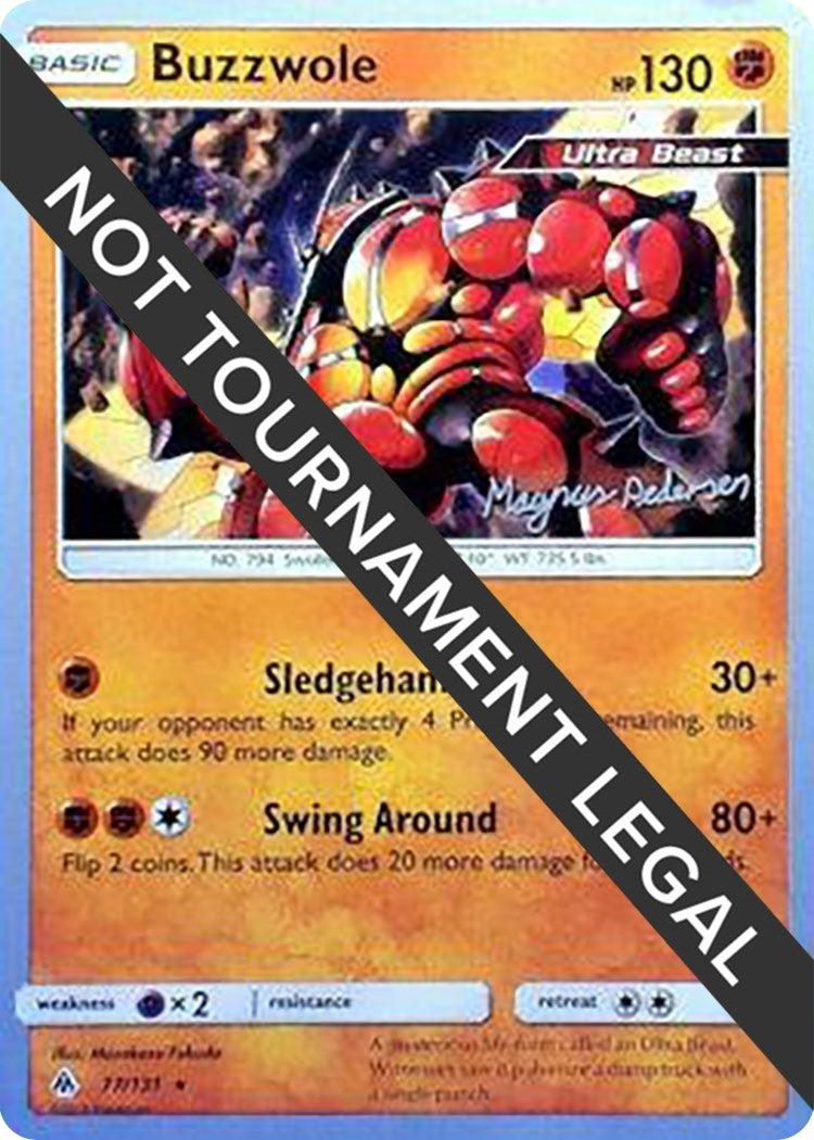 Image for Buzzwole - 2018 (Magnus Pedersen) (77/131) [World Championship Decks] - Pokemon