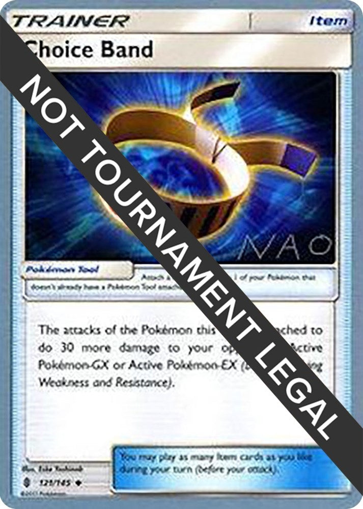Image for Choice Band - 2018 (Naohito Inoue) (121/145) [World Championship Decks] - Pokemon