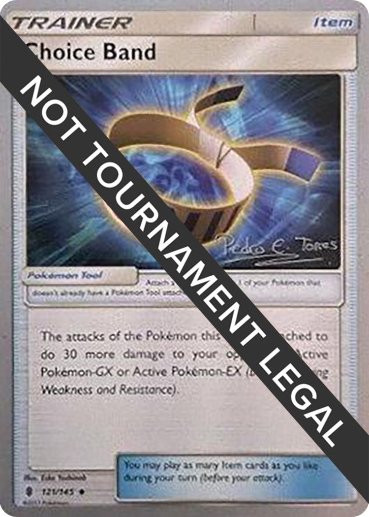 Image for Choice Band - 2018 (Pedro Eugenio Torres) (121/145) [World Championship Decks] - Pokemon