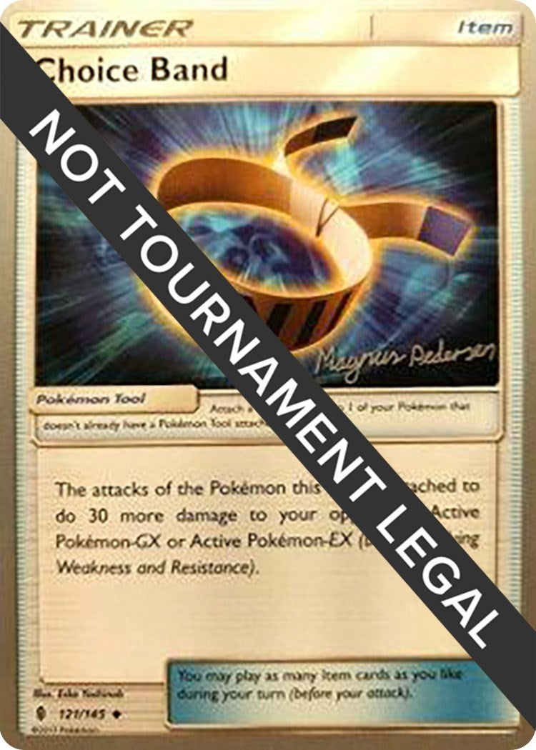 Image for Choice Band - 2018 (Magnus Pedersen) (121/145) [World Championship Decks] - Pokemon