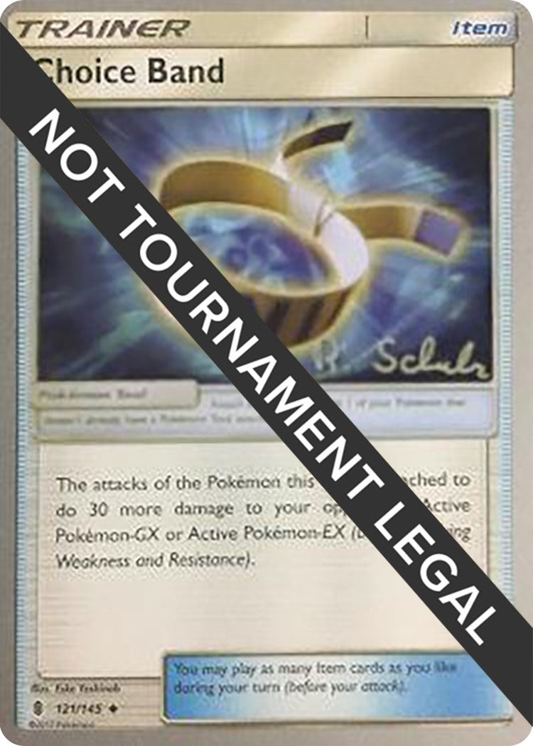 Image for Choice Band - 2018 (Robin Schulz) (121/145) [World Championship Decks] - Pokemon