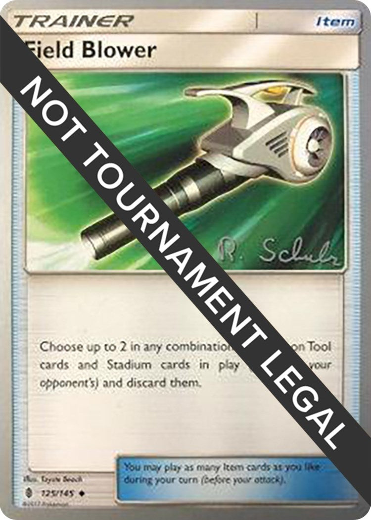 Image for Field Blower - 2018 (Robin Schulz) (125/145) [World Championship Decks] - Pokemon