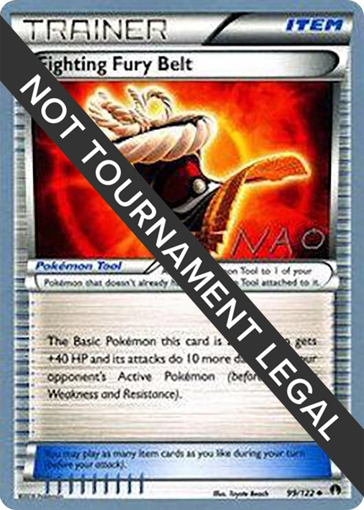 Image for Fighting Fury Belt - 2018 (Naohito Inoue) (99/122) [World Championship Decks] - Pokemon