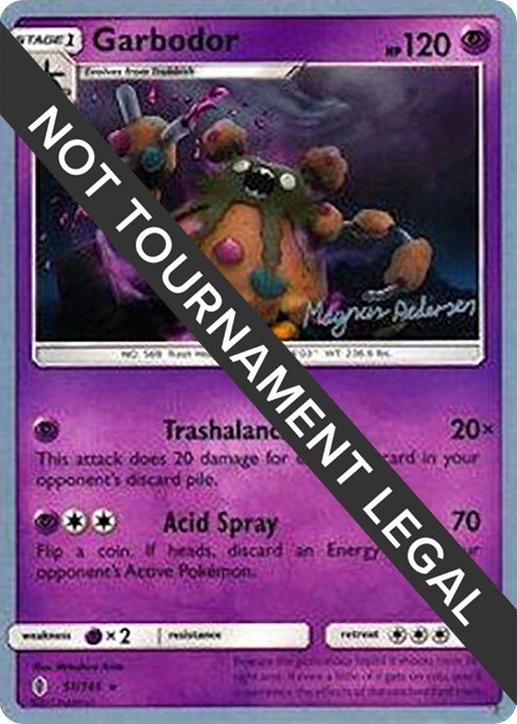 Image for Garbodor (51) - 2018 (Magnus Pedersen) (51/145) [World Championship Decks] - Pokemon