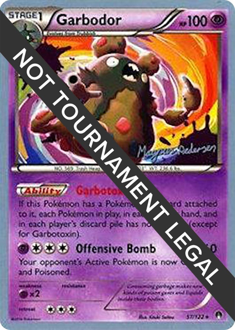 Image for Garbodor (57) - 2018 (Magnus Pedersen) (57/122) [World Championship Decks] - Pokemon