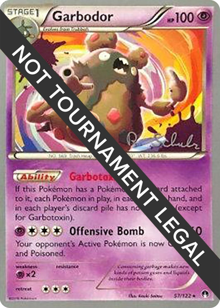Image for Garbodor (57) - 2018 (Robin Schulz) (57/122) [World Championship Decks] - Pokemon