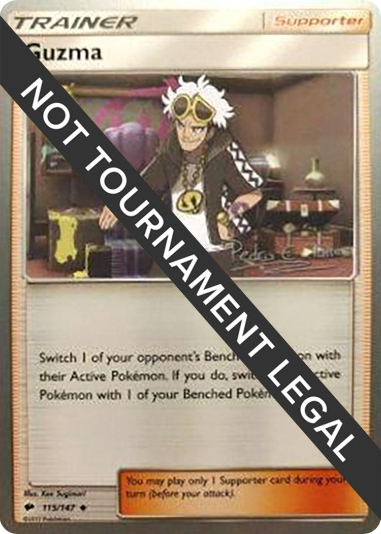 Image for Guzma - 2018 (Pedro Eugenio Torres) (115/147) [World Championship Decks] - Pokemon