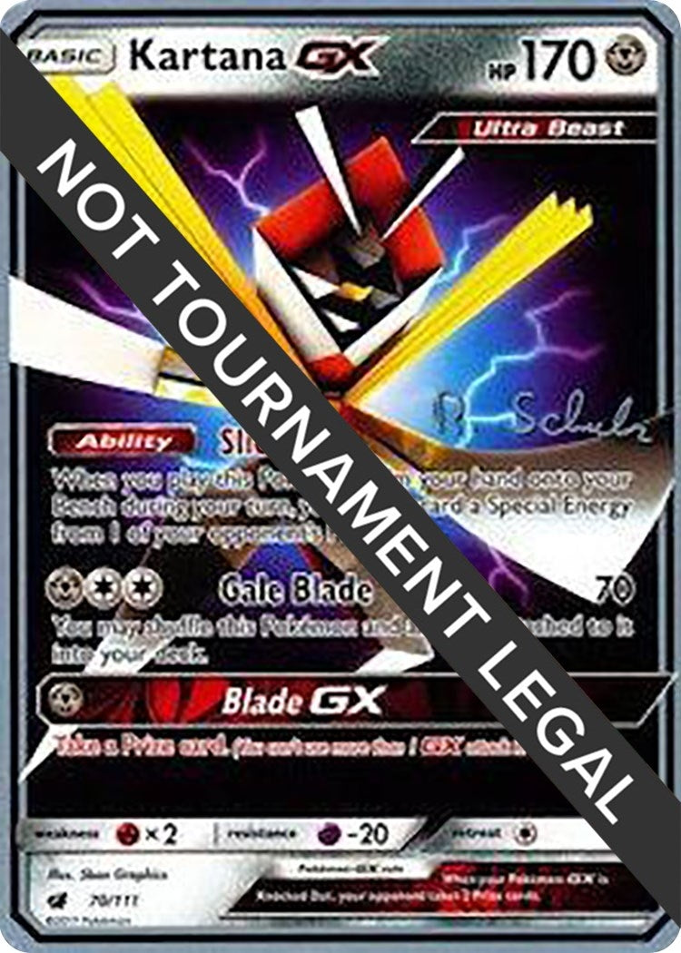 Image for Kartana GX - 2018 (Robin Schulz) (70/111) [World Championship Decks] - Pokemon