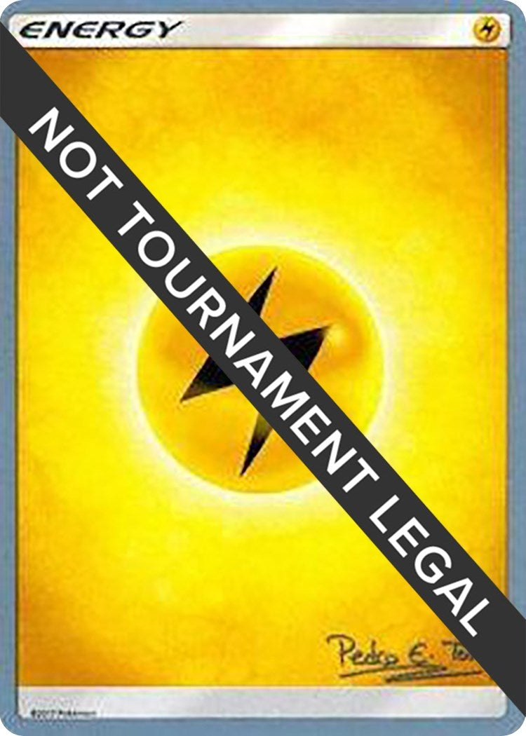 Image for Lightning Energy - 2018 (Pedro Eugenio Torres) [World Championship Decks] - Pokemon
