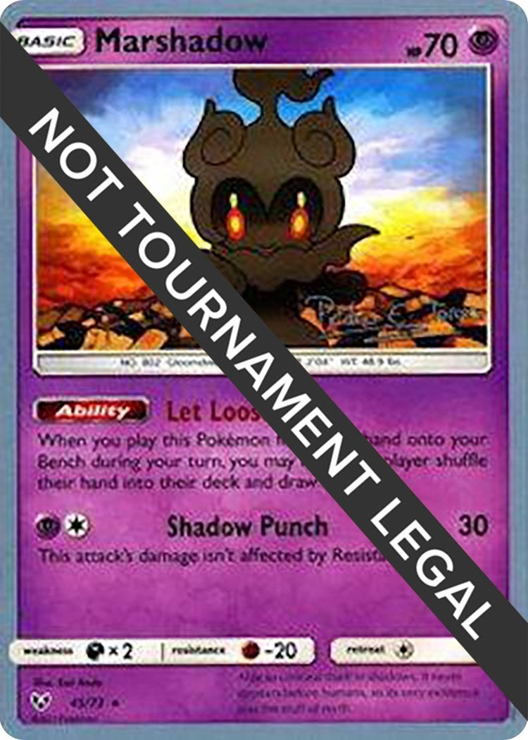 Image for Marshadow - 2018 (Pedro Eugenio Torres) (45/73) [World Championship Decks] - Pokemon