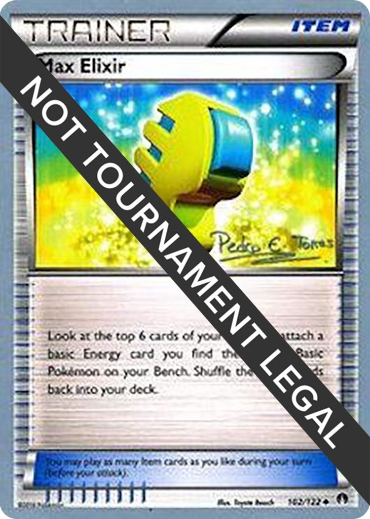 Image for Max Elixir - 2018 (Pedro Eugenio Torres) (102/122) [World Championship Decks] - Pokemon