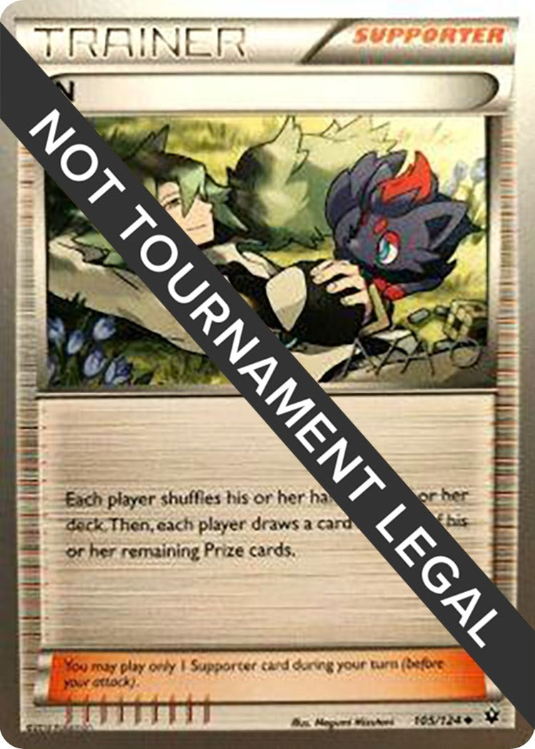 Image for N - 2018 (Naohito Inoue) (105/124) [World Championship Decks] - Pokemon
