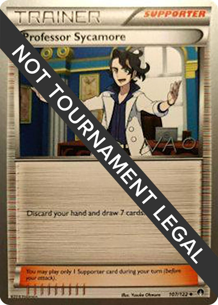 Image for Professor Sycamore - 2018 (Naohito Inoue) (107/122) [World Championship Decks] - Pokemon
