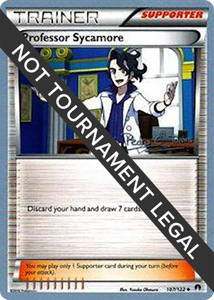 Image for Professor Sycamore - 2018 (Pedro Eugenio Torres) (107/122) [World Championship Decks] - Pokemon