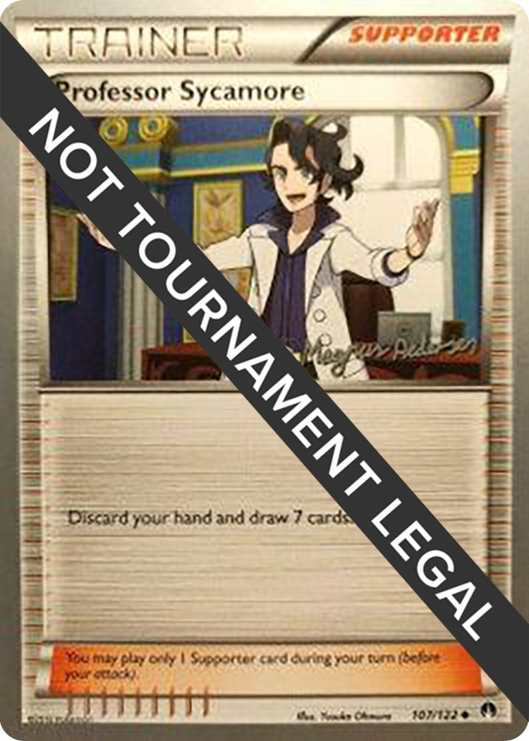 Image for Professor Sycamore - 2018 (Magnus Pedersen) (107/122) [World Championship Decks] - Pokemon