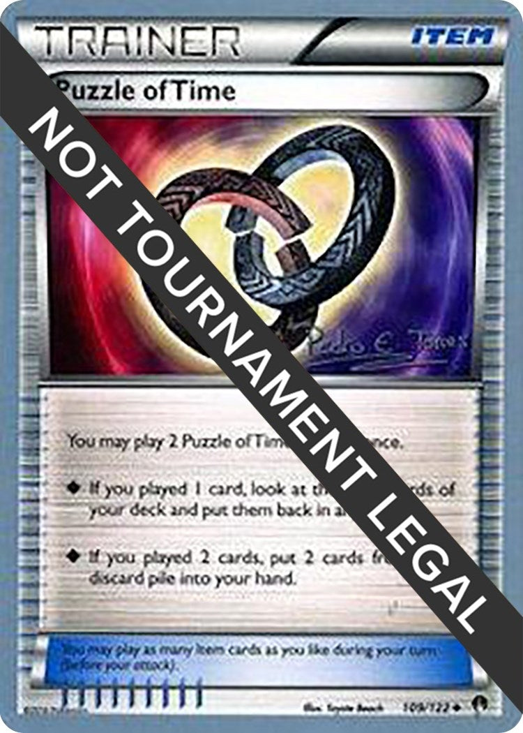 Image for Puzzle of Time - 2018 (Pedro Eugenio Torres) (109/122) [World Championship Decks] - Pokemon