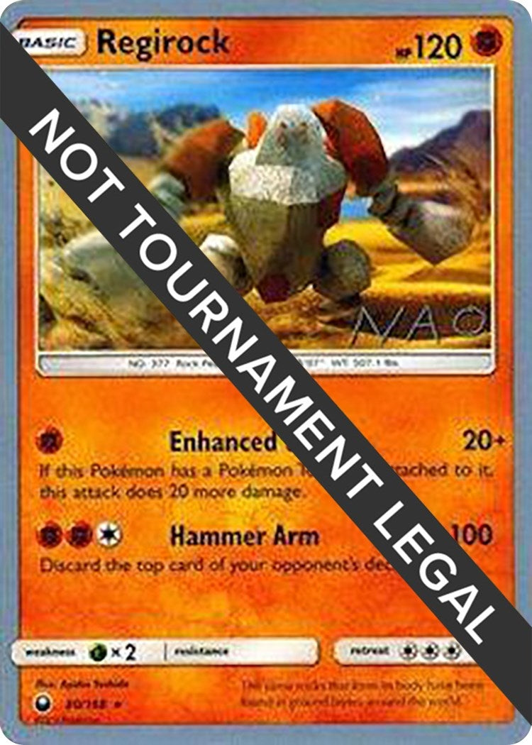 Image for Regirock - 2018 (Naohito Inoue) (80/168) [World Championship Decks] - Pokemon