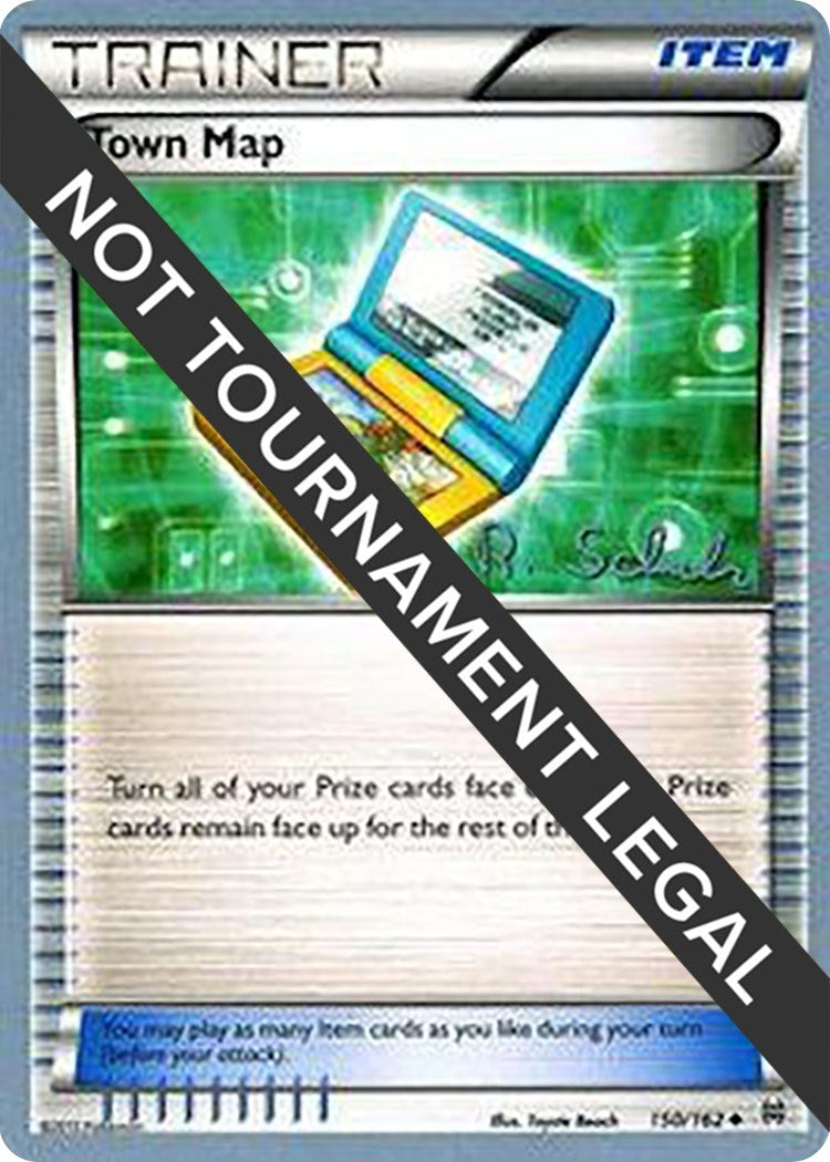 Image for Town Map - 2018 (Robin Schulz) (150/162) [World Championship Decks] - Pokemon