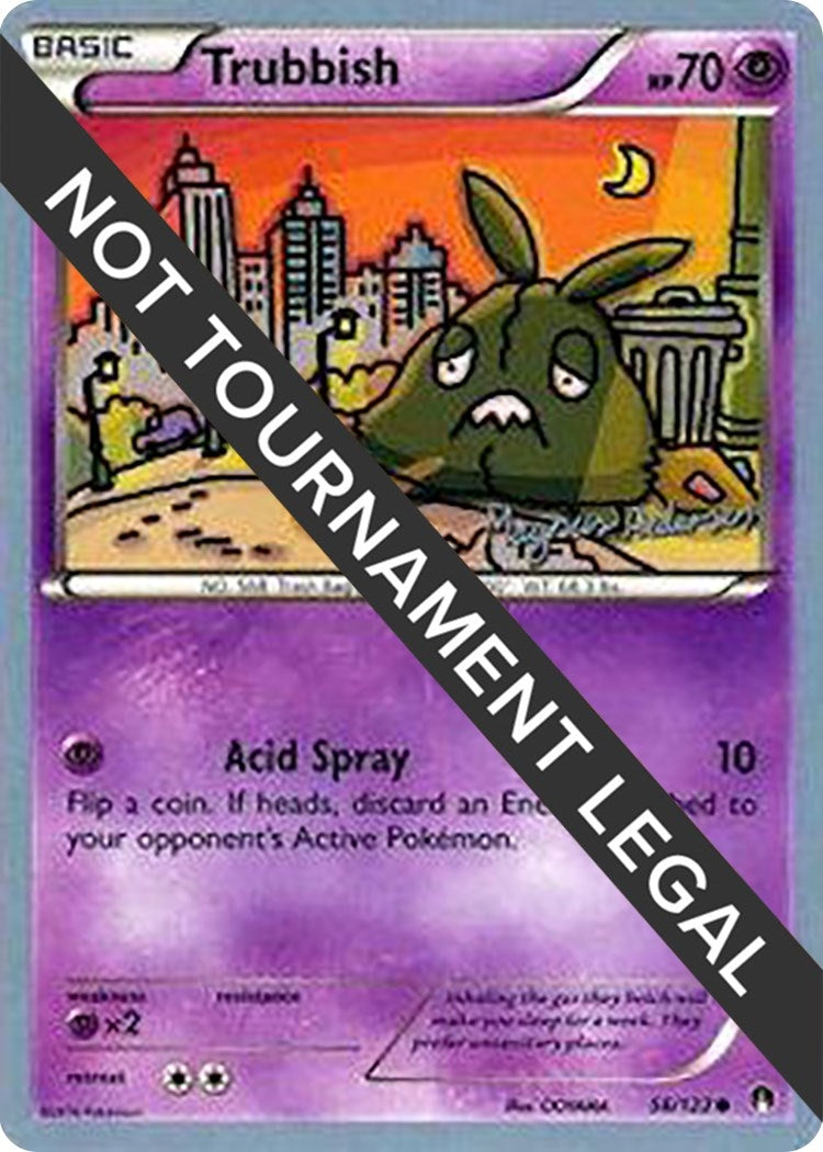 Image for Trubbish - 2018 (Magnus Pedersen) (56/122) [World Championship Decks] - Pokemon