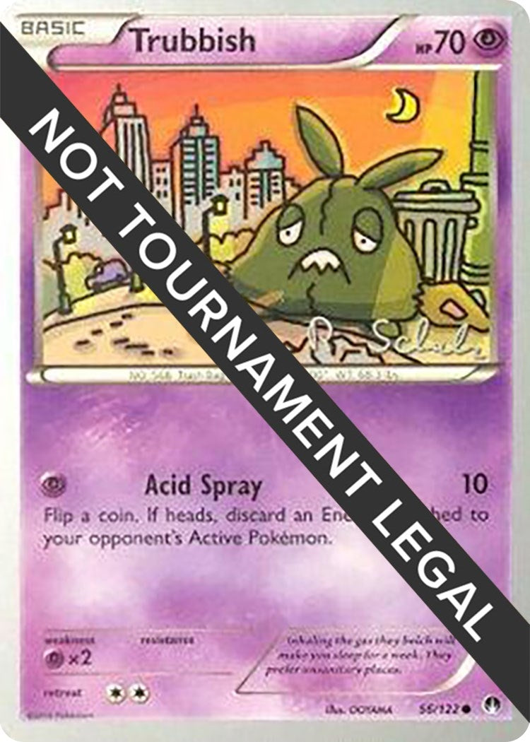 Image for Trubbish - 2018 (Robin Schulz) (56/122) [World Championship Decks] - Pokemon
