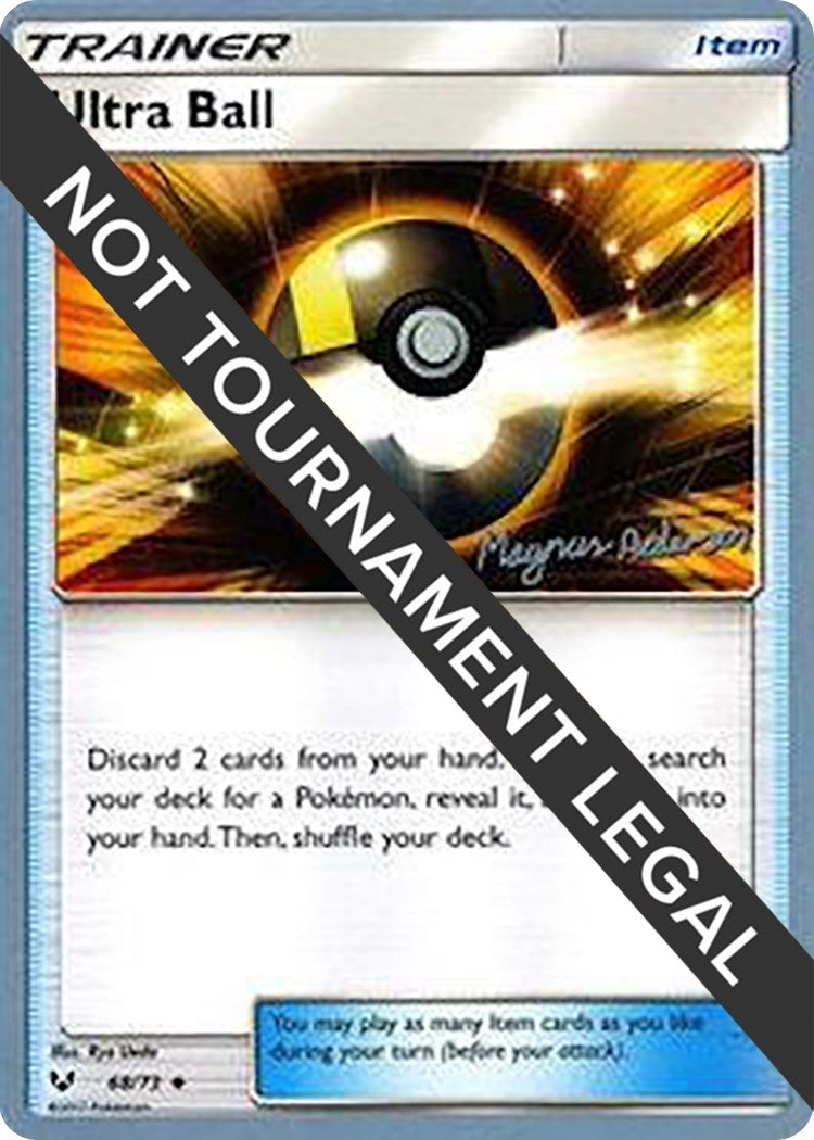 Image for Ultra Ball - 2018 (Magnus Pedersen) (68/73) [World Championship Decks] - Pokemon