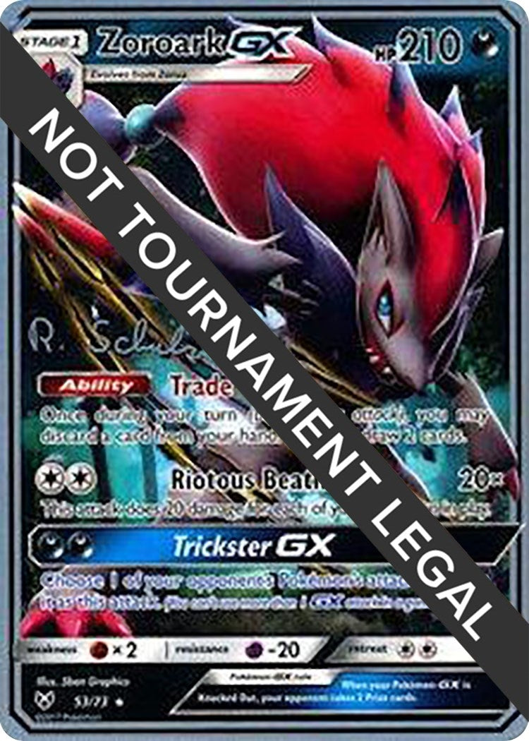 Image for Zoroark GX - 2018 (Robin Schulz) (53/73) [World Championship Decks] - Pokemon