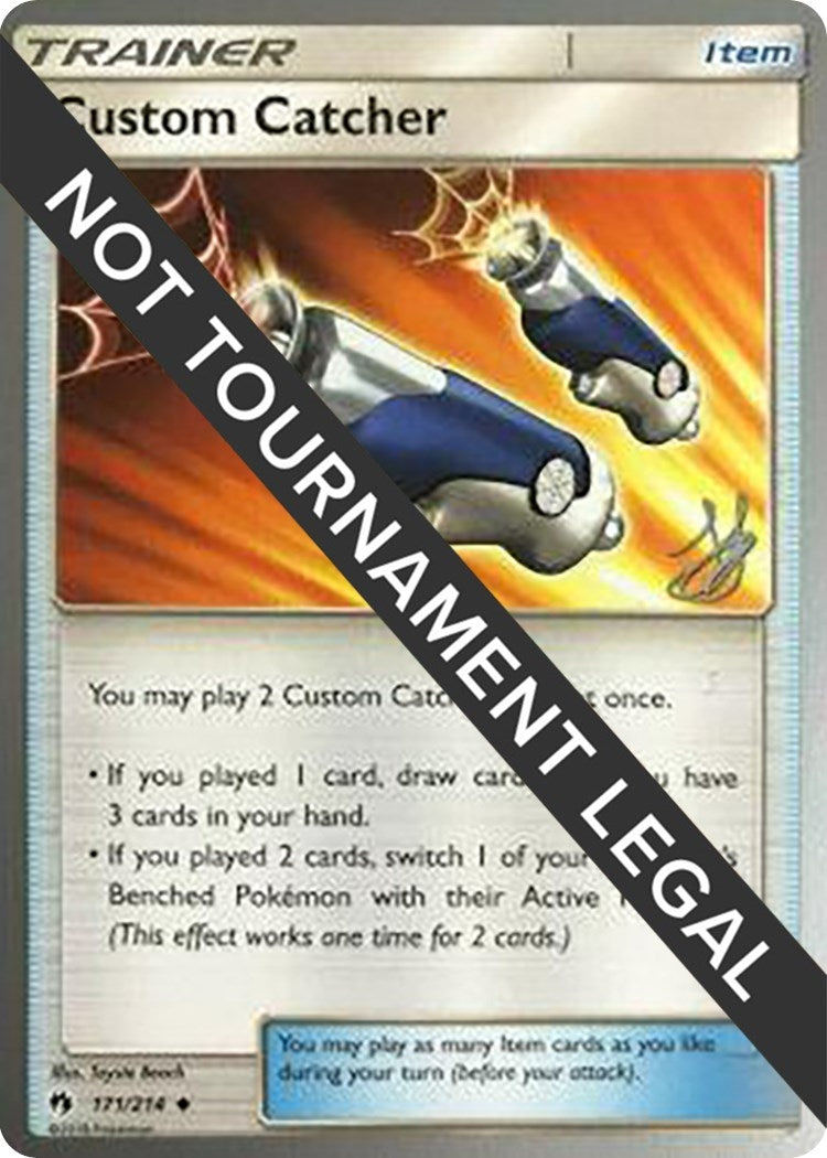 Image for Custom Catcher - 2019 (Henry Brand) (171/214) [World Championship Decks] - Pokemon