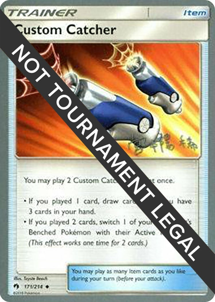 Image for Custom Catcher - 2019 (Haruki Miyamoto) (171/214) [World Championship Decks] - Pokemon