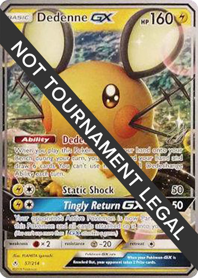 Image for Dedenne GX - 2019 (Henry Brand) (57/214) [World Championship Decks] - Pokemon