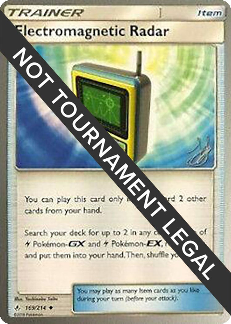 Image for Electromagnetic Radar - 2019 (Henry Brand) (169/214) [World Championship Decks] - Pokemon